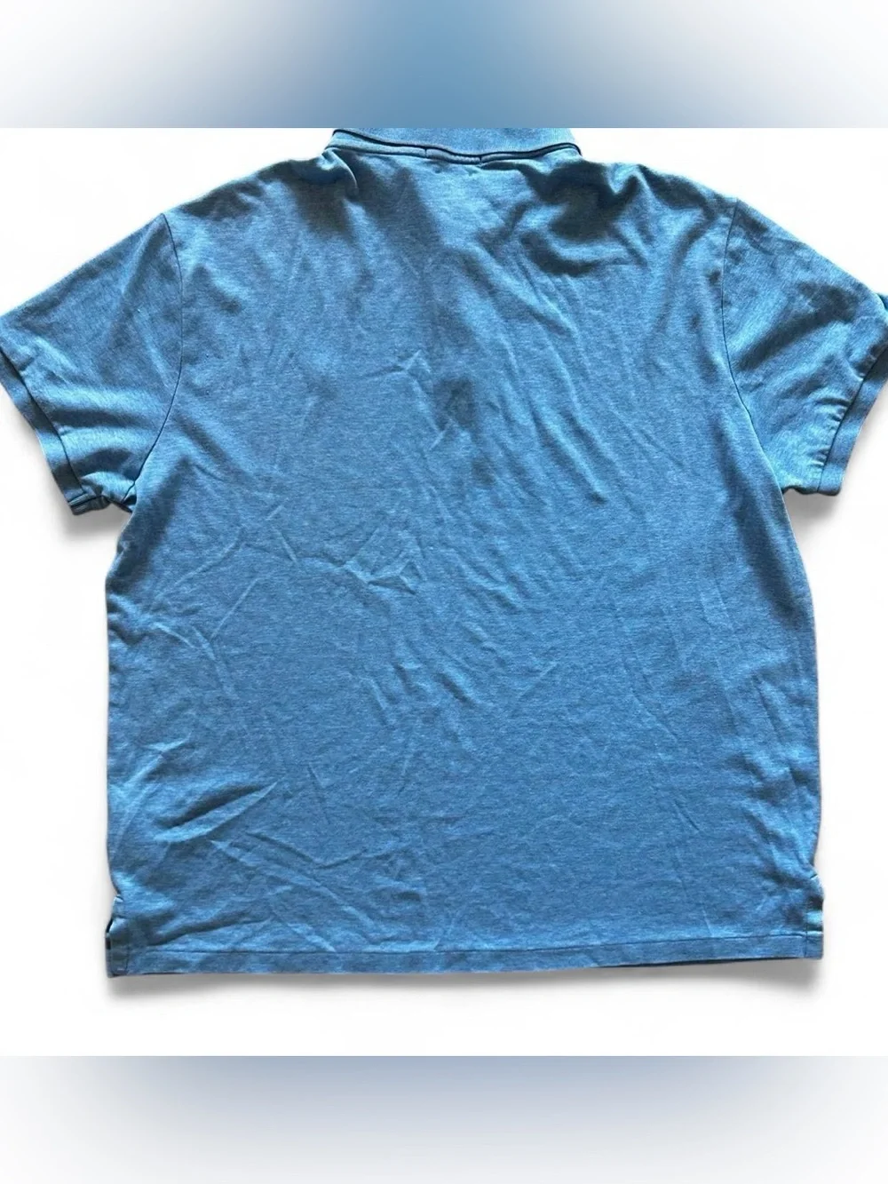 Ralph Lauren Men’s Heather Light Blue Polo